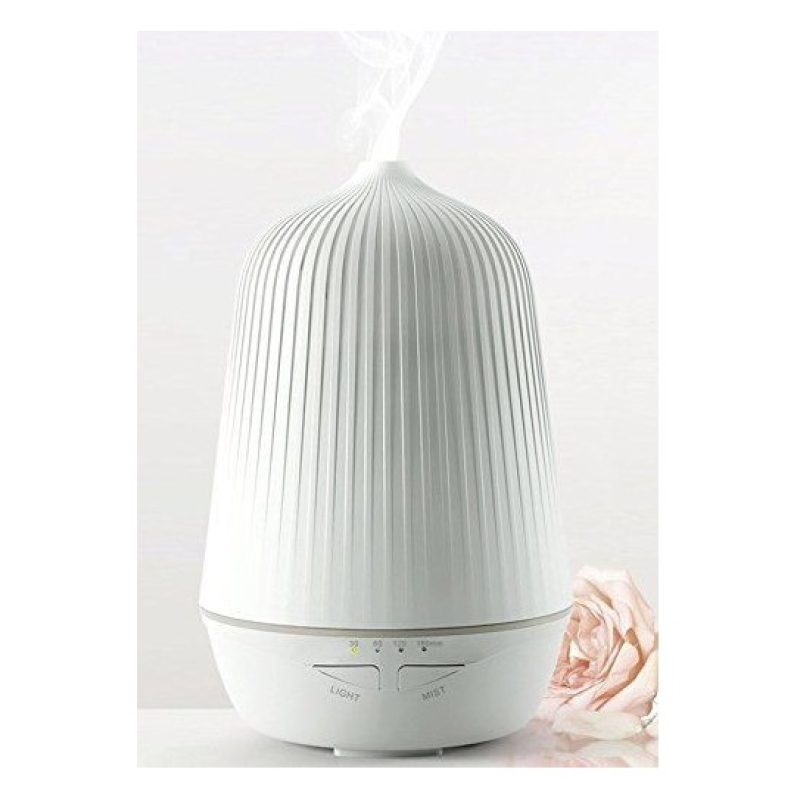 Diffusore di aromi umidificatore aromaterapia purifica aria e colorata lampada di design 100ml - Diffusore lampada relax design