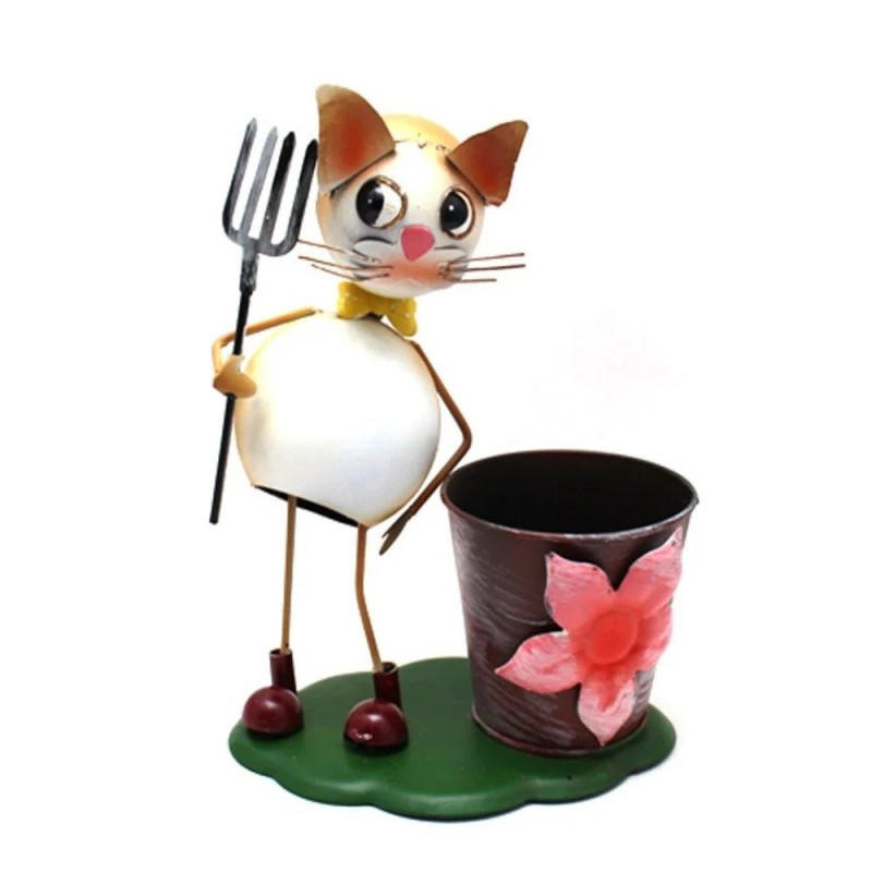 Statuetta in ferro FM 048 fatta a mano complemento arredo bomboniere ferma carte