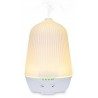 Diffusore di aromi umidificatore aromaterapia purifica aria e colorata lampada di design 100ml - Diffusore lampada relax design