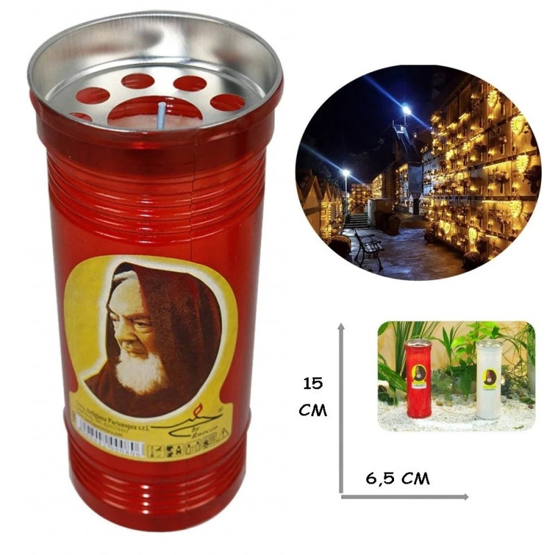 - Senza marca/Generico - Lumino votivo T.40 15 x 6.5 Cm extra Santo...