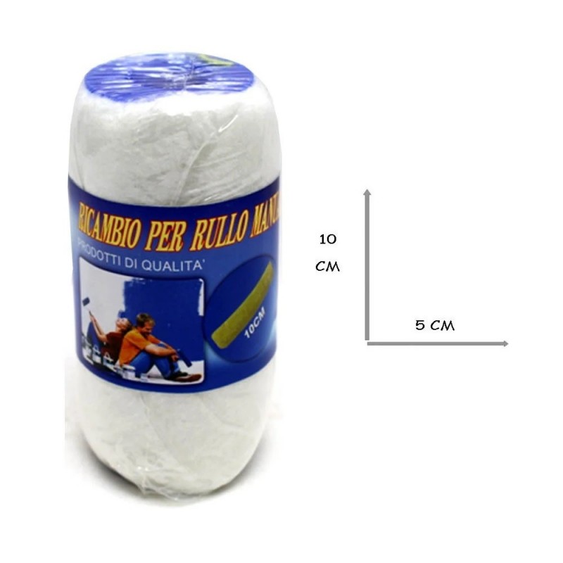 Generico RICAMBIO PER RULLO MANUALE PER PITTURA IN TESSUTO ACRILICO...