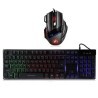 Andowl Gaming tastiera e mouse slim da gioco layout italiano Led RG...