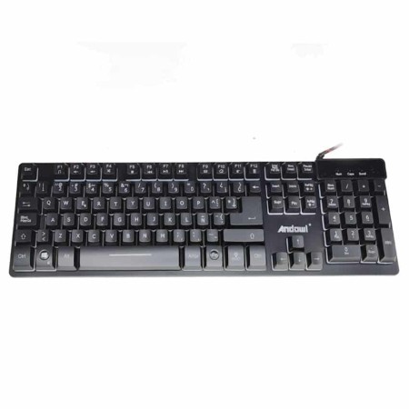 Gaming tastiera e mouse slim da gioco layout italiano Led RGB USB cavo colori