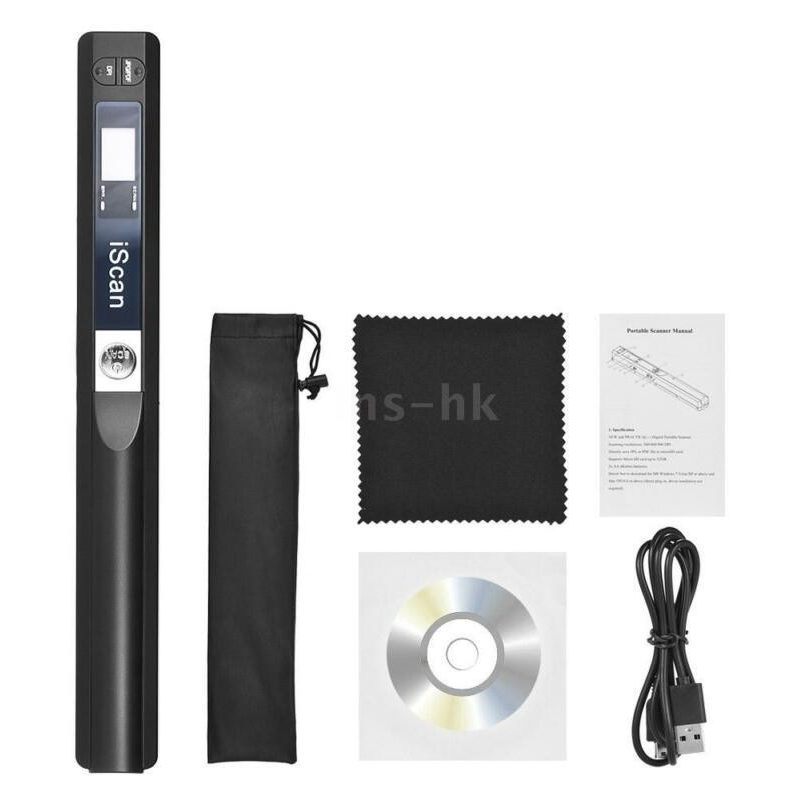 DOBO Portatile Wireless ISCAN SCANNER LCD Display A4 Size HD 900DPI...