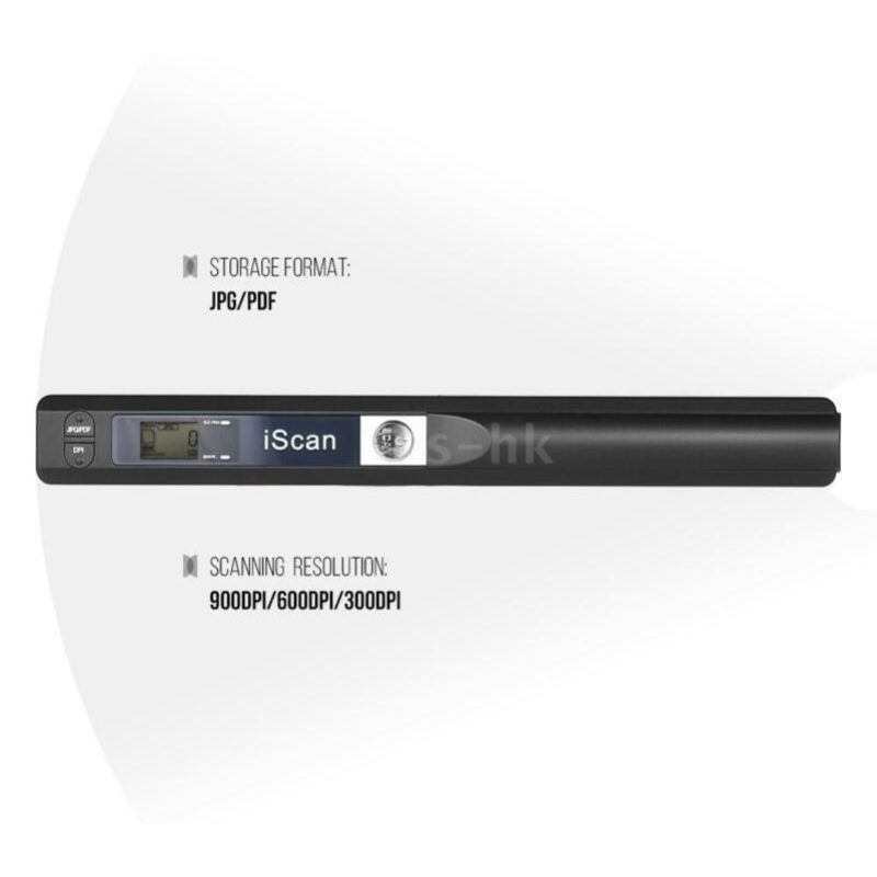 DOBO Portatile Wireless ISCAN SCANNER LCD Display A4 Size HD 900DPI...
