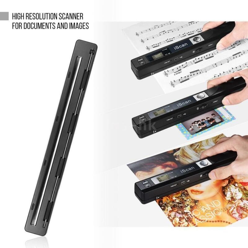 DOBO Portatile Wireless ISCAN SCANNER LCD Display A4 Size HD 900DPI...