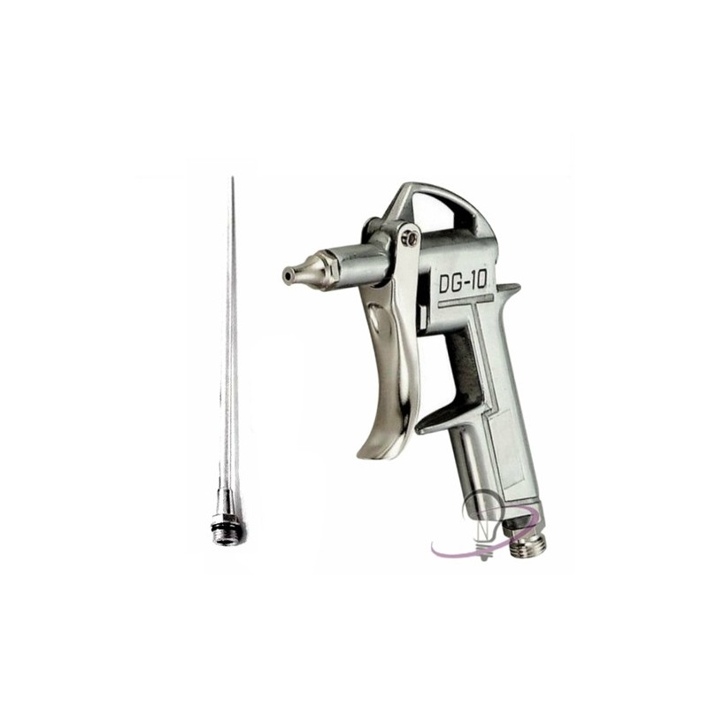 Pistola a soffiaggio professionale aria compressa attacco filettato compressore