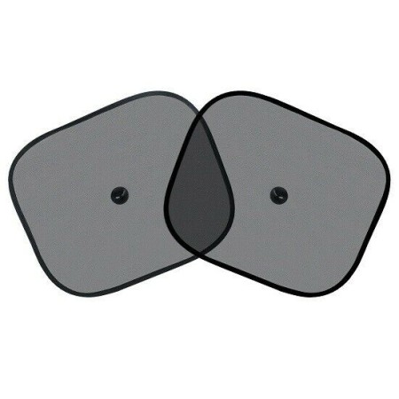 COPPIA TENDINA PARASOLE DA AUTO VENTOSA TENDA PROTEZIONE UV POSTERIORE ANTERIORE