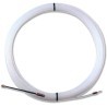Generico SONDA MOLLA PASSACAVO 10 MT 3MM IN NYLON FILO PILOTA PASSA...