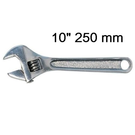 Chiave inglese a rullo rullino regolabile in acciaio 10" 250 mm multifunzione