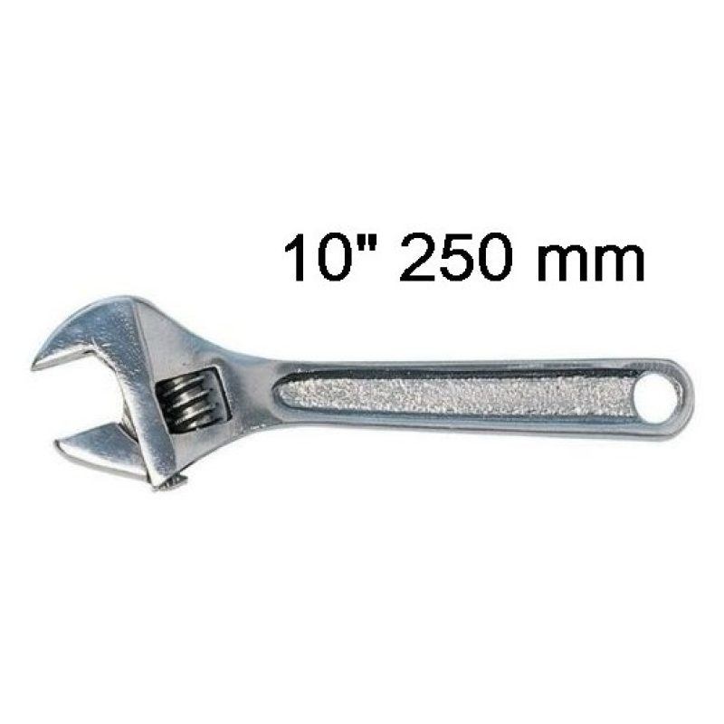 Iron Chiave inglese a rullo rullino regolabile in acciaio 10" 250 m...