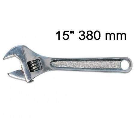 Chiave inglese a rullo rullino regolabile in acciaio 15" 380 mm multifunzione
