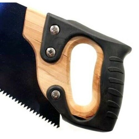 SEGA SEGACCIO PER LEGNO CON LAMA IN ACCIAIO DI LUNGHEZZA 400 mm MANICO IN LEGNO