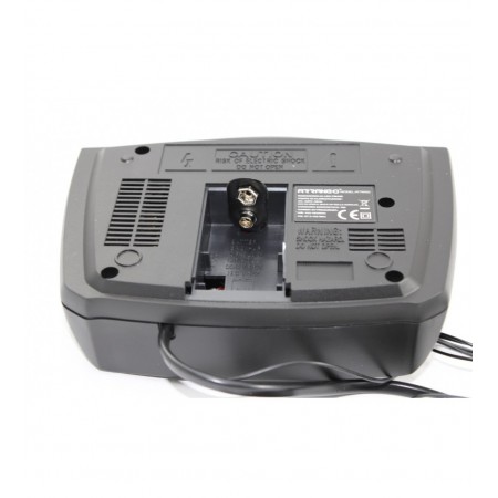 RADIO SVEGLIA DIGITALE FUNZIONE AM/FM OROLOGIO DISPLAY LED FUNZIONI SLEEP SNOOZE