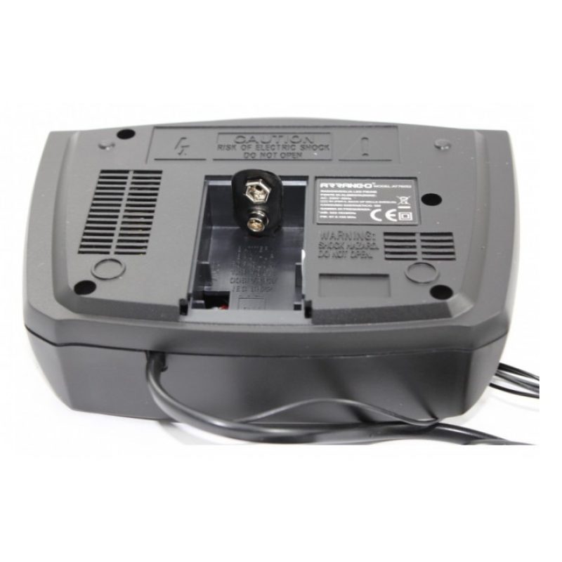 Tagoow RADIO SVEGLIA DIGITALE FUNZIONE AM/FM OROLOGIO DISPLAY LED F...