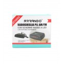 RADIO SVEGLIA DIGITALE FUNZIONE AM/FM OROLOGIO DISPLAY LED FUNZIONI SLEEP SNOOZE