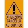 - Senza marca/Generico - 12x Cartello Attenzione cancello automatic...