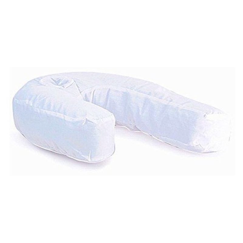 Cuscino Guanciale ergonomico per posizione sonno notturna Laterale a Forma di U Migliora Sonno Schiena Cervicale 