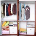 Sacchetto sottovuoto per vestiti 60x80 Cm abiti piumoni sacco salvaspazio spazio