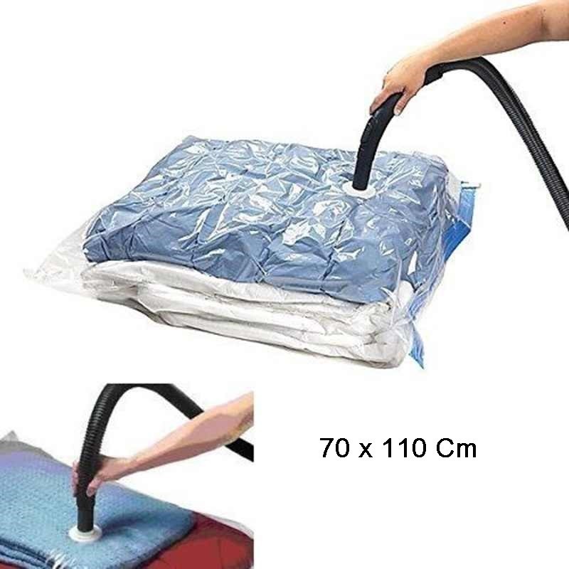 WeHome Sacchetto sottovuoto per vestiti 70x110 Cm abiti piumoni sac...