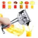 Spremiagrumi estrattore manuale succo polpa pressa frutta fresca alluminio