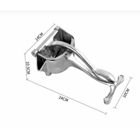 Spremiagrumi estrattore manuale succo polpa pressa frutta fresca alluminio