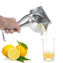 Spremiagrumi estrattore manuale succo polpa pressa frutta fresca alluminio