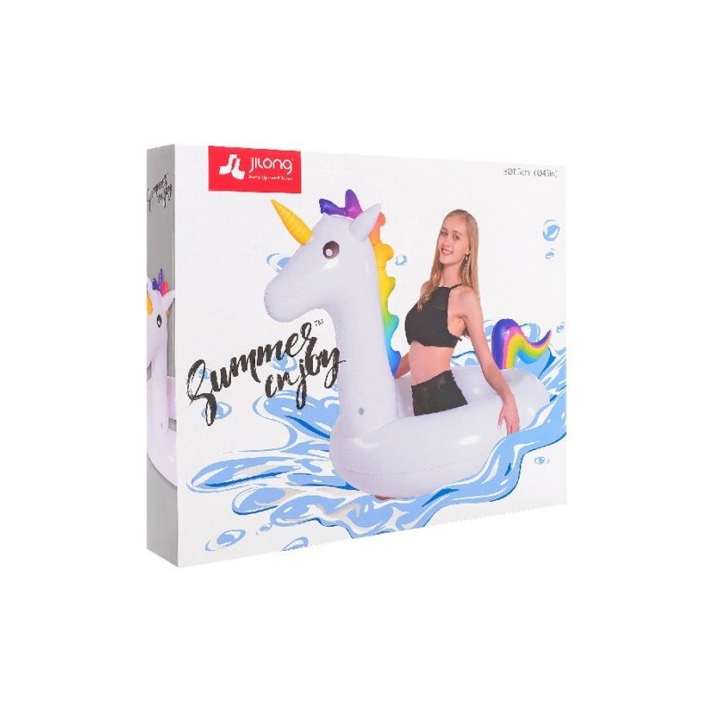 Bestway Materassino gonfiabile UNICORNO isola galleggiante gioco ca...