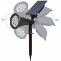 FARETTO FARO LED GIARDINO 7W SUPPORTO PICCHETTO LUCE SOLARE RGB TE-B0272 DRIWEI
