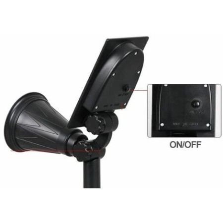 FARETTO FARO LED GIARDINO 7W SUPPORTO PICCHETTO LUCE SOLARE RGB TE-B0272 DRIWEI