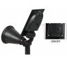 DRIWEI FARETTO FARO LED GIARDINO 7W SUPPORTO PICCHETTO LUCE SOLARE ...