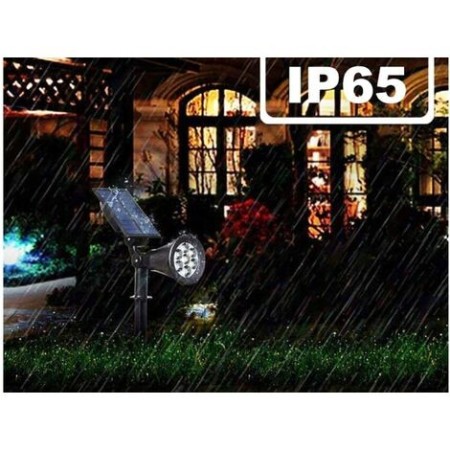 FARETTO FARO LED GIARDINO 7W SUPPORTO PICCHETTO LUCE SOLARE RGB TE-B0272 DRIWEI