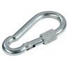DOBO 4x Moschettone a vite 6x60 mm impugnatura fibbia acciaio zinca...