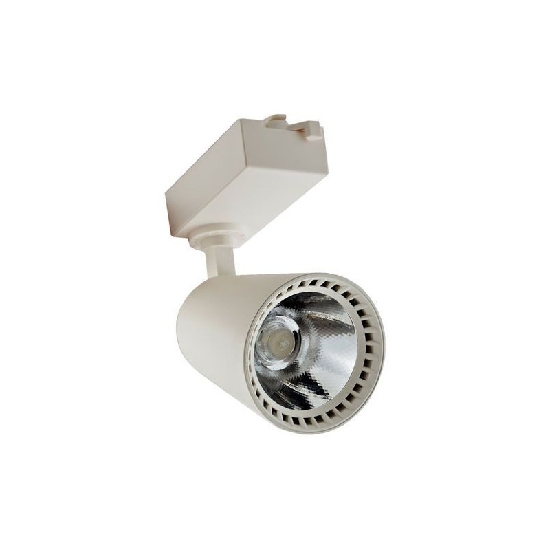 FARO FARETTO 10W COB A LED TRACK BINARIO LUCE NATURALE 6000K