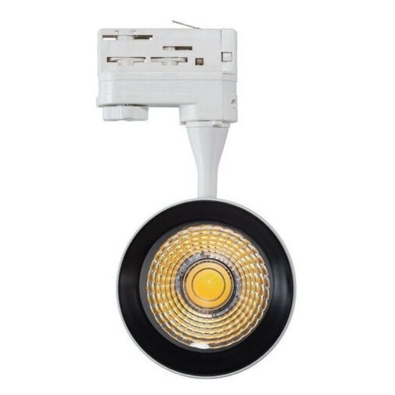 DRIWEI FARO FARETTO 50W COB A LED TRACK BINARIO LUCE CALDA 3000K fo...