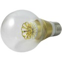 LAMPADINA LED 3W LUCE CALDA ATTACCO E27 LED ORO 240 LM LAMPADA