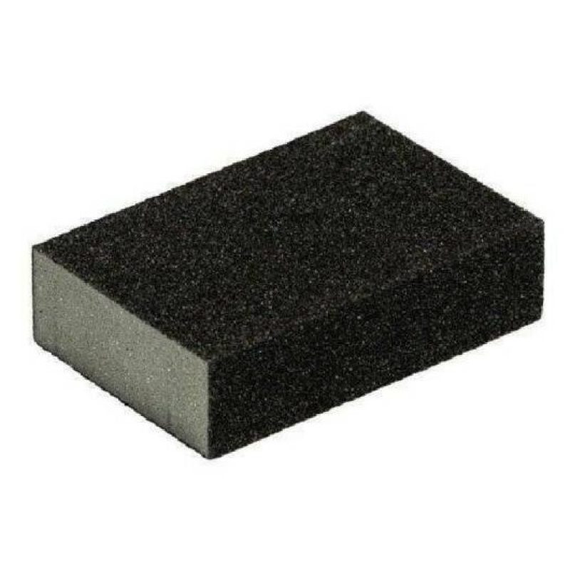 Iron 3x Spugne 2.5 Cm spugnette abrasive carta vetrata grana 80 sup...