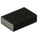 3x Spugne 2.5Cm spugnette abrasive carta vetrata grana 150 superfici piane curve