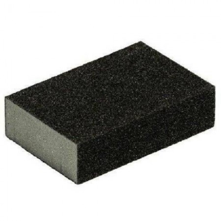 3x Spugne 2.5Cm spugnette abrasive carta vetrata grana 240 superfici piane curve
