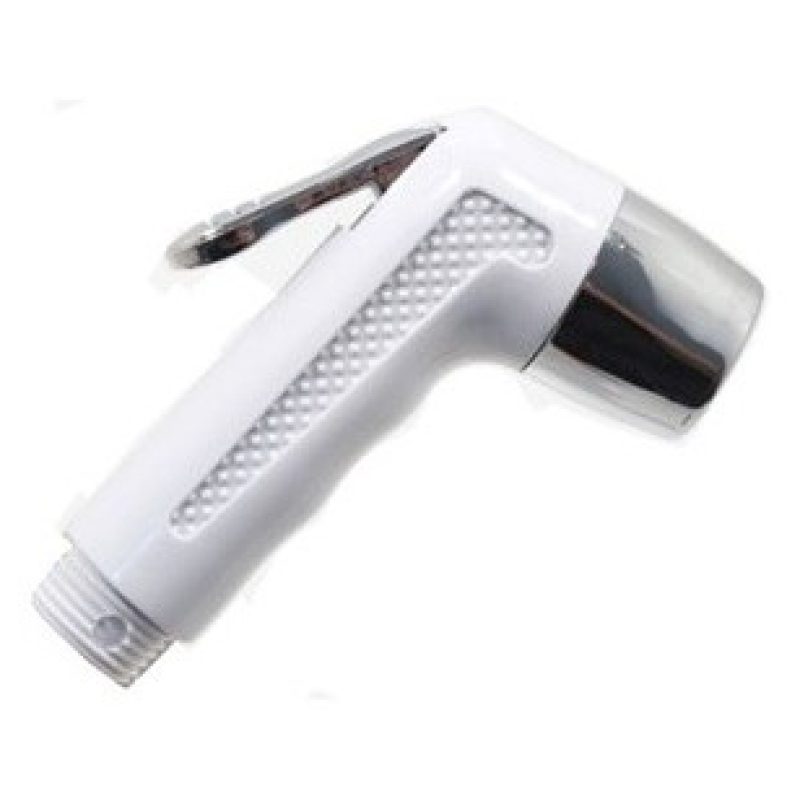 Iron MINI DOCCIA DOCCETTA IN PLASTICA BIANCA E CROMATA MONO GETTO A...