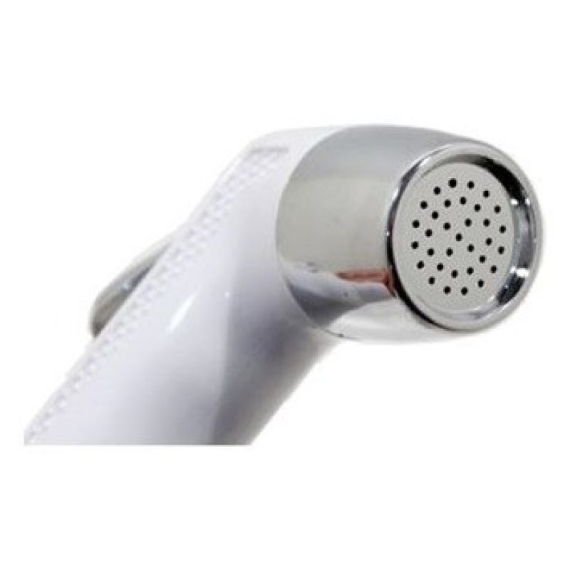 Iron MINI DOCCIA DOCCETTA IN PLASTICA BIANCA E CROMATA MONO GETTO A...