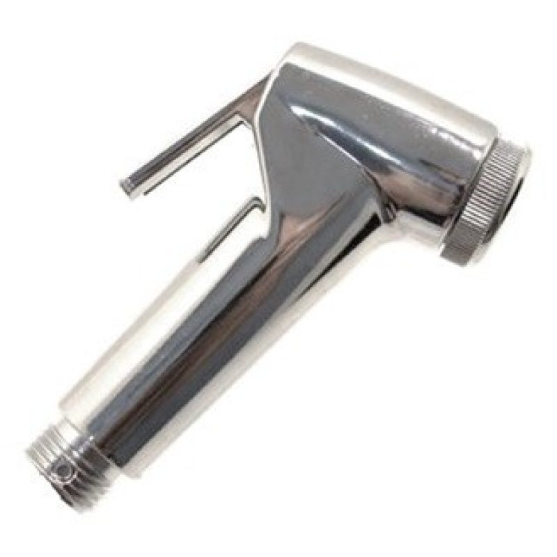 Iron MINI DOCCIA DOCCETTA IN PLASTICA CROMATA MONO GETTO AZIONAMENT...
