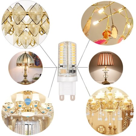 Lampadina G9 Led 3W BTL-96403 3000K luce calda lampadine alogene illuminazione