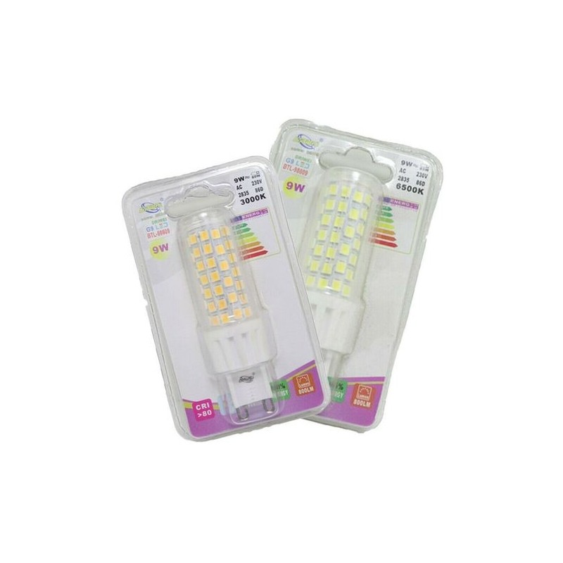 Lampadina G9 Led 9W BTL-98609 3000K luce calda lampadine alogene illuminazione