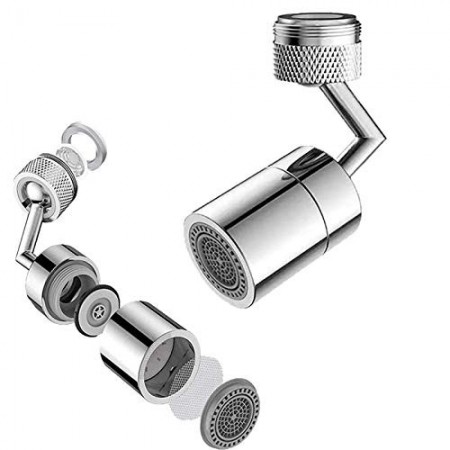 Rubinetto filtro girevole 720 gradi attacco universale risparmio idrico cucina
