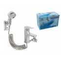Set di doccetta per lavabo bagno prolunga rubinetto miscelatore doccino acciaio
