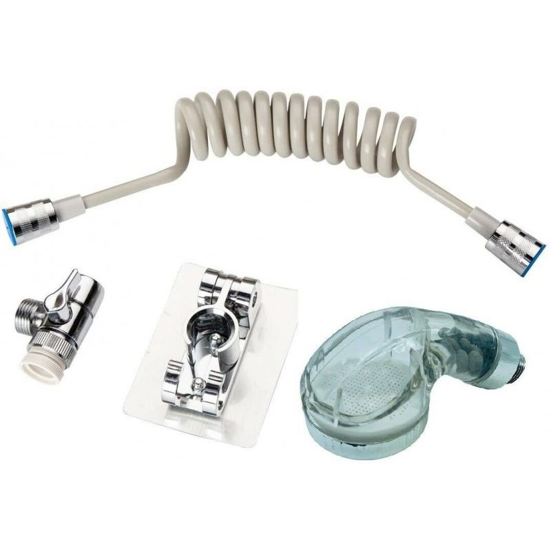 DOBO Set di doccetta per lavabo bagno prolunga rubinetto miscelator...