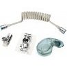 DOBO Set di doccetta per lavabo bagno prolunga rubinetto miscelator...