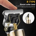 TAGLIA CAPELLI PROFESSIONALE REGOLA BARBA TRIMMER RASOIO ORO ELETTRICO USB