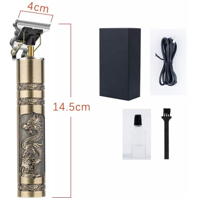 DOBO TAGLIA CAPELLI PROFESSIONALE REGOLA BARBA TRIMMER RASOIO ORO E...